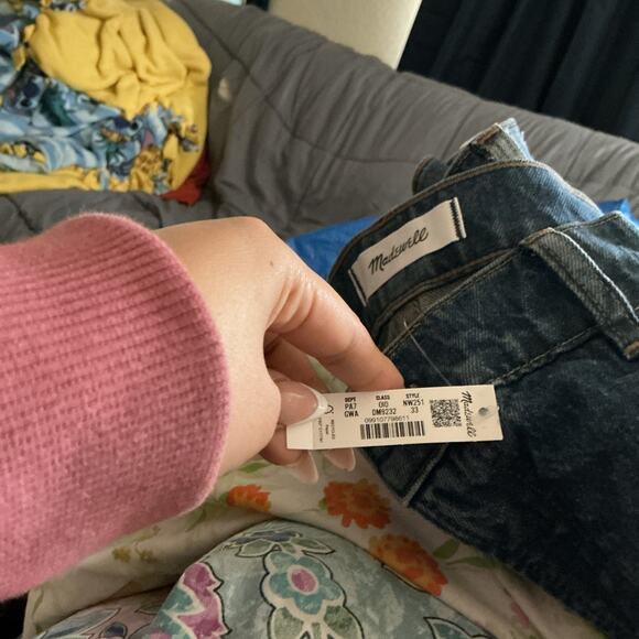 Madewell The Longline Straight Jean Size 33 NWT - Picture 4 of 6